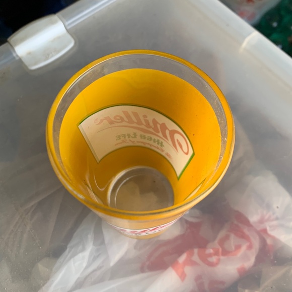 70s Vintage Miller High Life Beer Glass - Picture 3 of 3